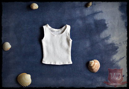 Basic Girl Fit Sleevless Tank Top in 11 Colours for MSD, Minifee, 1/4 BJD